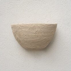 Wabi Sabi Ceramic Wall Sconce - Rustic Farmhouse Wall Lamp - Indoor/Outdoor Bedside Light - Handmade Home Decor