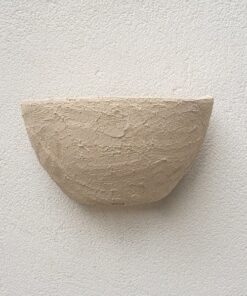Wabi Sabi Ceramic Wall Sconce - Rustic Farmhouse Wall Lamp - Indoor/Outdoor Bedside Light - Handmade Home Decor