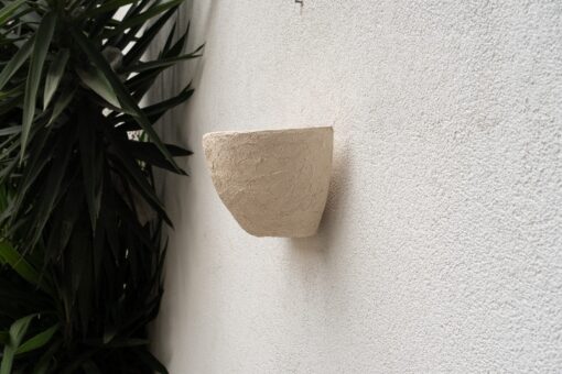 Wabi Sabi Ceramic Wall Sconce - Rustic Farmhouse Wall Lamp - Indoor/Outdoor Bedside Light - Handmade Home Decor - Image 4