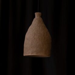 Wabi Sabi Pendant Chandelier - Handmade Brown Amorphous Modern Ceiling Lamp - Mother's Day Item Lighting