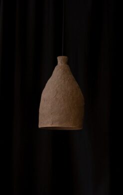 Wabi Sabi Pendant Chandelier - Handmade Brown Amorphous Modern Ceiling Lamp - Mother's Day Item Lighting