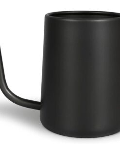 Watering Can Indoor Plants - 35oz Stainless Steel Long Spout - Modern Decorative Black