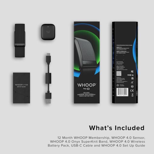 WHOOP 4.0 + 12-Month Subscription - Wearable Health & Fitness Tracker - Monitor Heart Rate, Sleep & Recovery - Image 4