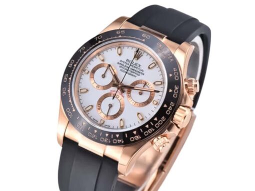 Cosmograph Daytona Rose Gold Oysterflex with Ivory Dial - Image 2