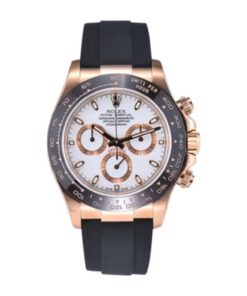 Cosmograph Daytona Rose Gold Oysterflex with Ivory Dial