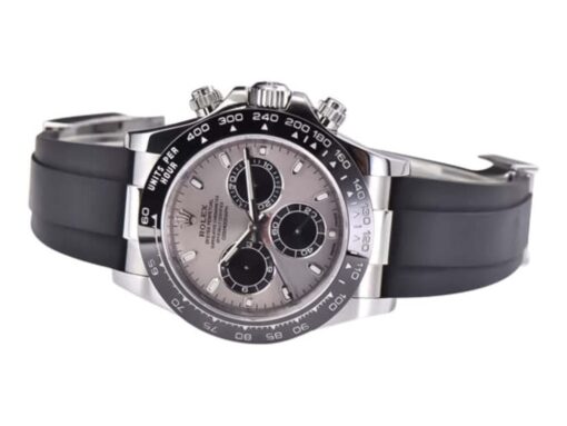 Cosmograph Daytona Stainless Steel Oysterflex with Grey Sunburst Dial - Image 2