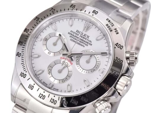 Cosmograph Daytona Stainless Steel with White Dial - Image 2