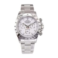 Cosmograph Daytona Stainless Steel with White Dial
