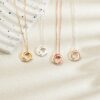 Personalized Mom Necklace - Custom Family Necklace with Kids Names - Multi Circle Pendant - Christmas Item for Grandma