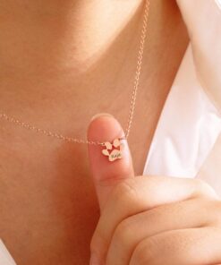 Personalized Paw Print Necklace - Custom Name Dog Cat Paw Necklace - Pet Memorial Jewelry - Item for Pet Lovers