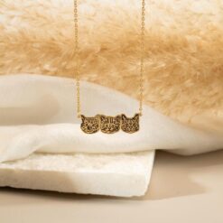 Personalized Pet Portrait Necklace - Custom Engraved Dog Cat Photo Memorial Jewelry - Pet Loss Item for Pet Mom
